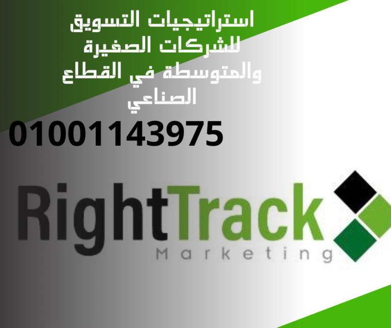 استراتيجيات التسويق للشركات الصغيرة والمتوسطة في القطاع الصناعي